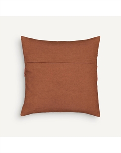 Чехол на подушку из льна и хлопка Peeble каштановый Am.pm.