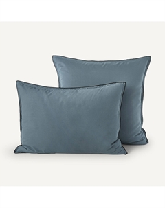 Наволочка для детской подушки из стираного биохлопкового плотна Gypse синий Laredoute