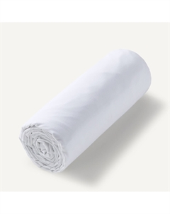 Детская простыня натяжная из органического тонкого хлопчатобумажного полотна Gypse белый Am.pm.