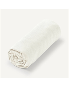 Детская простыня натяжная из стираного льна Elina белый Am.pm.