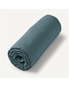 Детская простыня натяжная из органического тонкого хлопчатобумажного полотна Gypse синий Am.pm.