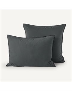 Наволочка из осветленной хлопковой вуали Gypse черный Am.pm.