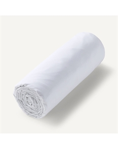 Простыня натяжная из осветленной хлопковой вуали Gypse белый Am.pm.