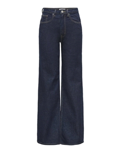 Джинсы широкие черный Laredoute