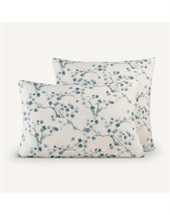 Наволочка из биохлопка и пеньки Nagoya белый Laredoute