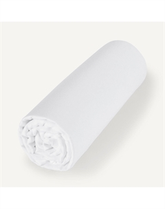 Простыня натяжная сатина хлопоклиоцелл Satina белый Am.pm.