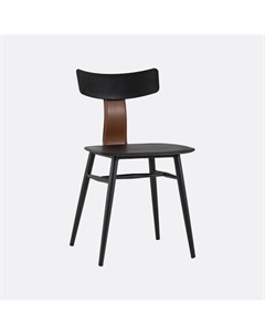 Комплект стульев в скандинавском стиле 2 шт черный So'home