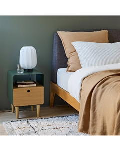 Тумба из дерева и металла Jimi серый La redoute interieurs