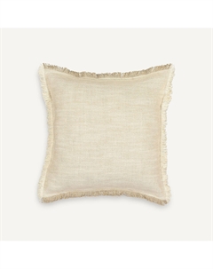 Чехол на подушку из льна и хлопка Kamsy бежевый Am.pm.