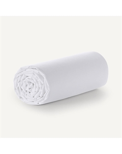 Простыня натяжная из перкали био Akao белый Am.pm.