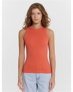 Топ женский оранжевый в рубчик Mark formelle