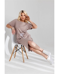 Платье кофейный Rise