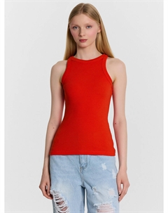 Топ женский красный в рубчик Mark formelle