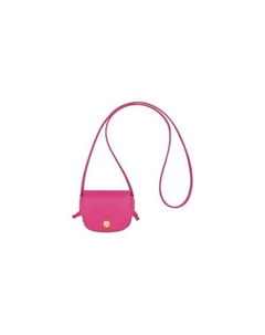 Сумка Épure Cow Leather Shoulder Bag Coin Purse Women's Peach Pink Longchamp