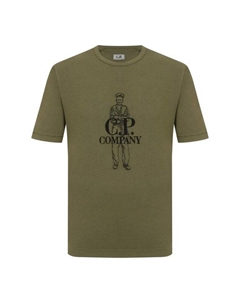 Хлопковая футболка C.p. company