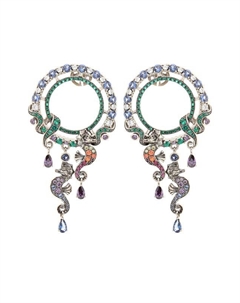 Серьги Seahorses Queensbee