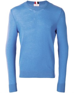 Moncler свитер с длинными рукавами m синий Moncler