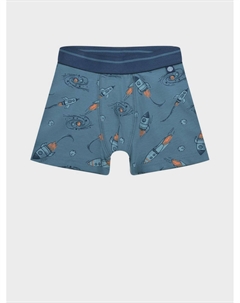 Трусы-боксеры с принтом "ракеты" Sanetta