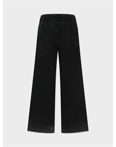 Спортивные брюки выбеленные, черные Diesel