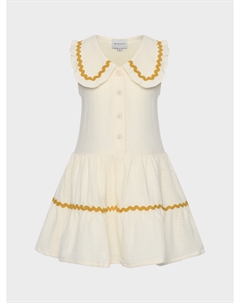 Платье с округлым воротником Mipounet