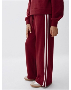 Широкие брюки с лампасами для девочек Sela