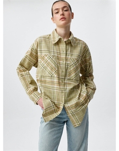 Рубашка оверсайз из хлопка и льна Sela