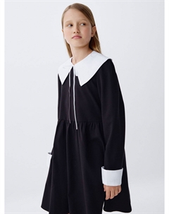 Платье со съемным воротником и манжетами для девочек Sela