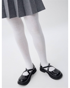 Базовые колготки в рубчик для девочек Sela