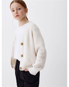 Базовый вязаный кардиган для девочек Sela
