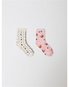 Набор из 2 пар носков для девочек Sela