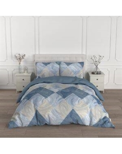 Комплект постельного белья Для Snoff Мави, Евро, сатин, хлопок 115 гр/м2 Ардасов а.