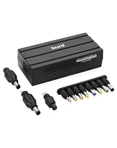 Адаптер питания для ноутбука Buro BUM-1187H90 ручной 90W 12V-20V 11-connectors от бытовой электросети LED индикатор