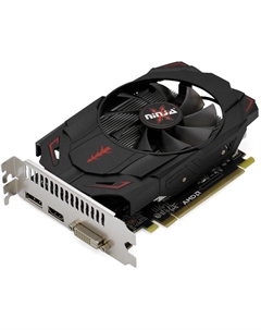 Видеокарта PCI-E Radeon RX 550 AKRX55045F 4GB GDDR5 128bit 14nm 1071/6000MHz DVI-D/HDMI/DP RTL Sinotex