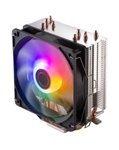 Устройство охлаждения(кулер) Red Cool RCA-130C, 4-pin, RGB, 120мм, серебристый, retail Azerty