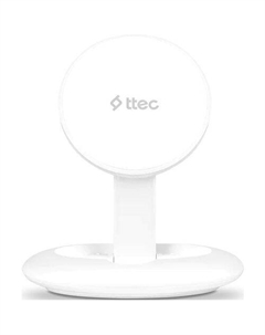 Беспроводное зарядное устройство TTEC 2KS31B, USB-C, USB-C, 10Вт, белый Ttec