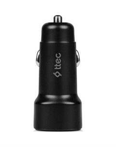 Автомобильное зарядное устройство TTEC 2CKS30TS, USB-A, 8-pin Lightning, microUSB, USB-C, 12Вт, 2.4A, черный Ttec