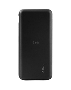 Внешний аккумулятор (Power Bank) TTEC PowerSlim Pro W, 10000мAч, черный Ttec