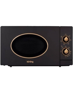 Микроволновая печь kmo 815 rn, 700Вт, 20л, черный /бронза Korting