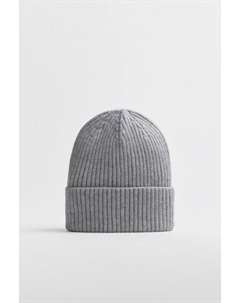 Шапка-бини вязаная в рубчик Befree