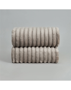 Плед Soft strip, темно-серый Cozyhome