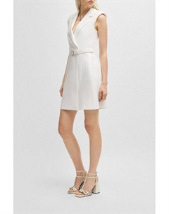 Платье-блейзер с пряжкой на поясе Hugo