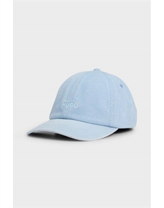 Бейсболка хлопковая с логотипом Hugo