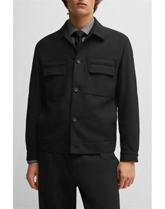 Куртка прямого кроя с карманами Hugo