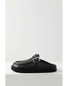 Сабо кожаные с пряжкой Hugo