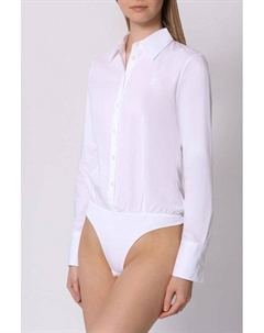 Блуза боди облегающего кроя Hugo