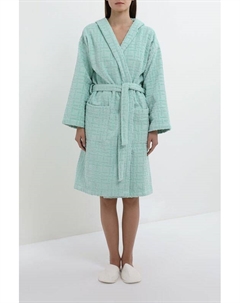 Халат хлопковый с капюшоном Coincasa