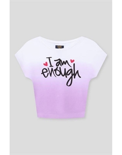 Футболка хлопковая с принтом Ovs