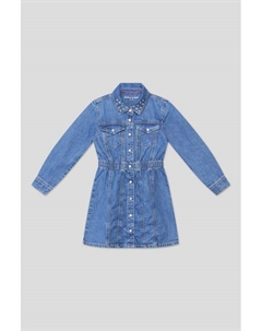 Платье джинсовое с заклепками на воротнике Republic of denim