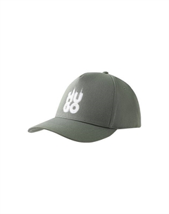 Бейсболка хлопковая с логотипом Hugo