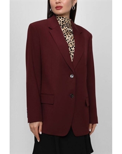 Пиджак однобортный из шерсти Boss